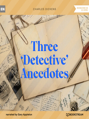 cover image of Three 'Detective' Anecdotes (Unabridged)